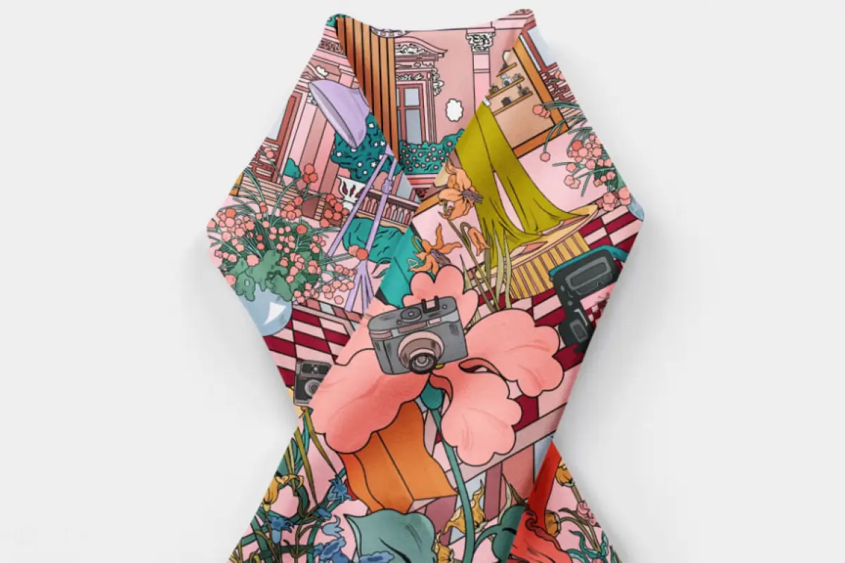 Lips&Brain представила коллекцию платков о женщинах в искусстве