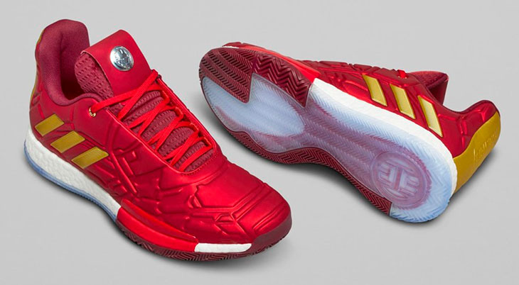 Marvel's Iron Man x Adidas Harden Vol. 3