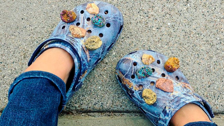 Crocs from designer Christopher Kane.